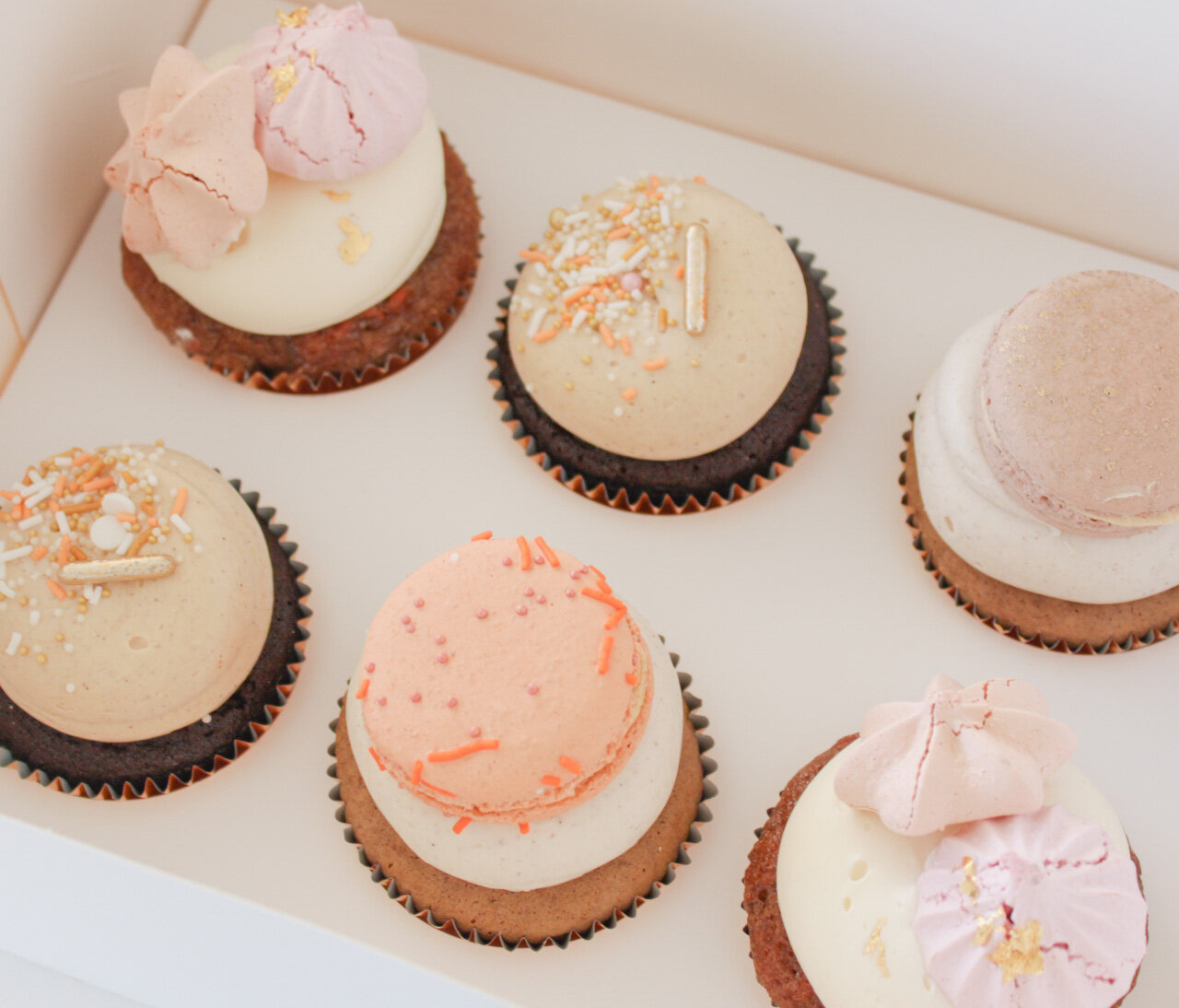 wild rose cakes' fall cupcake mix box
